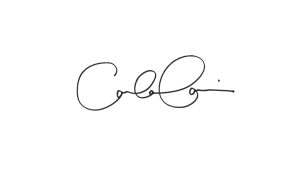 The name Carla Gannis, signed in loopy handwriting